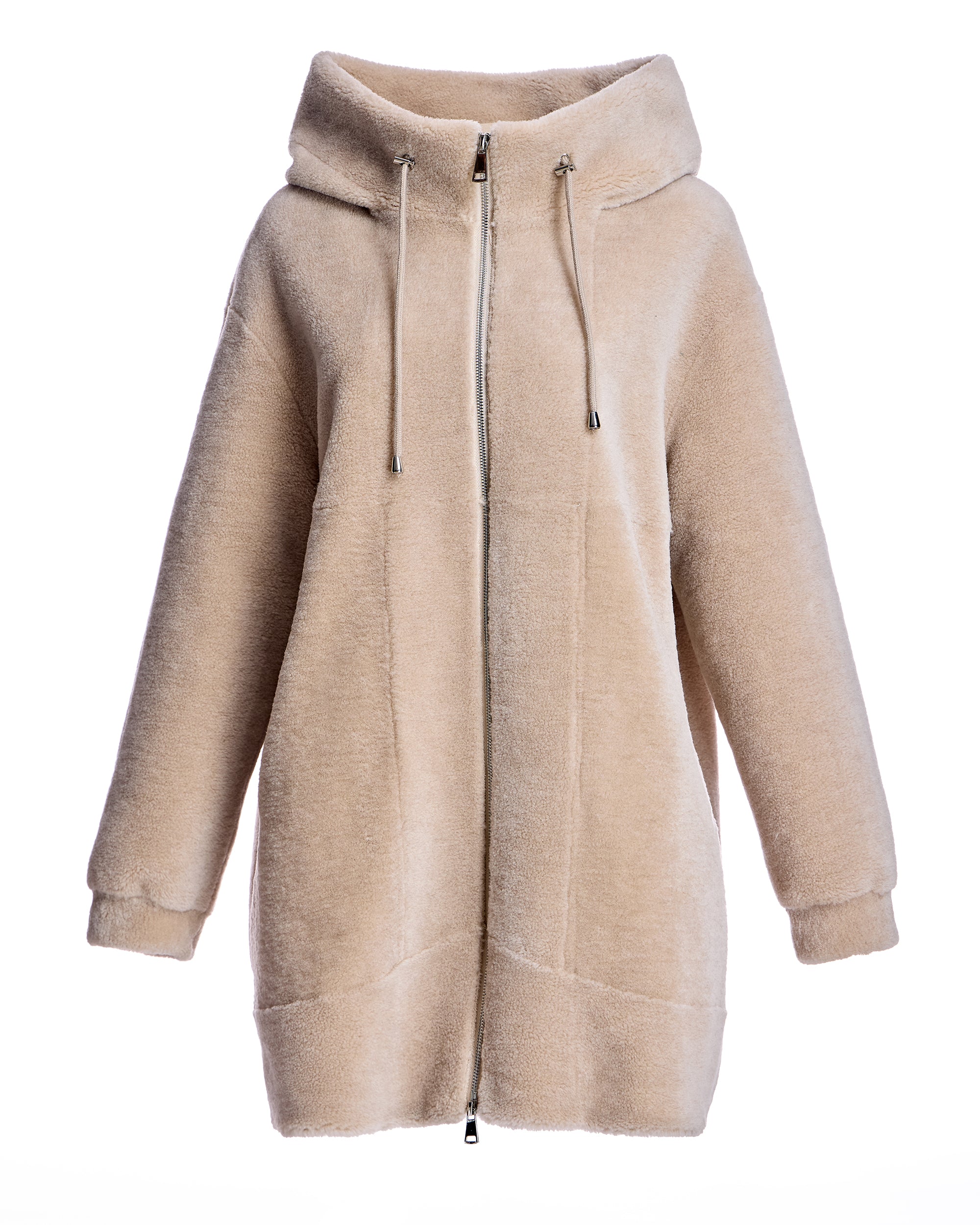 Julia & Stella by Maximilian Lamb's Wool Parka