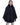 Julia & Stella by Maximilian Buckle Detailed Cashmere Cape with Dyed Cashmere Goat Trim