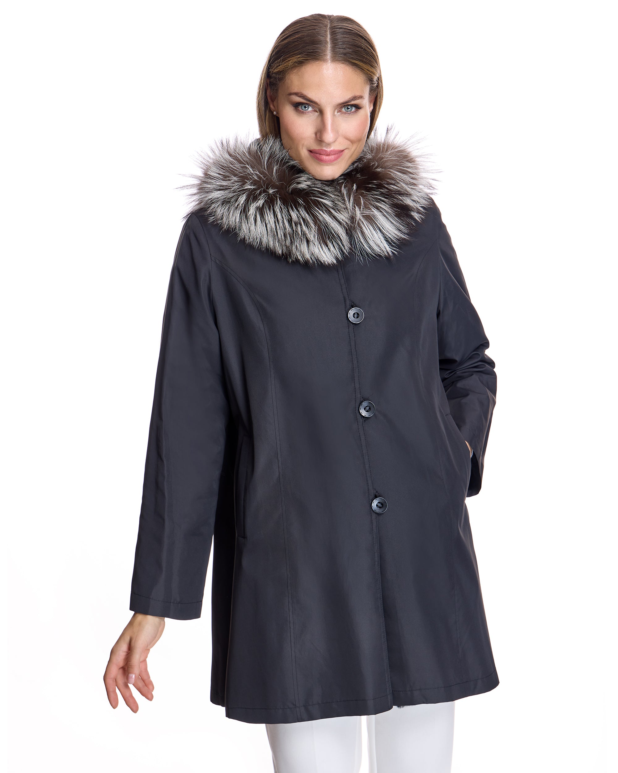 Fur Coats With Men For Collar & | Women Maximilian Fur Hood