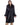 Julia & Stella by Maximilian Belted Leather Short Coat with Shearling Trim