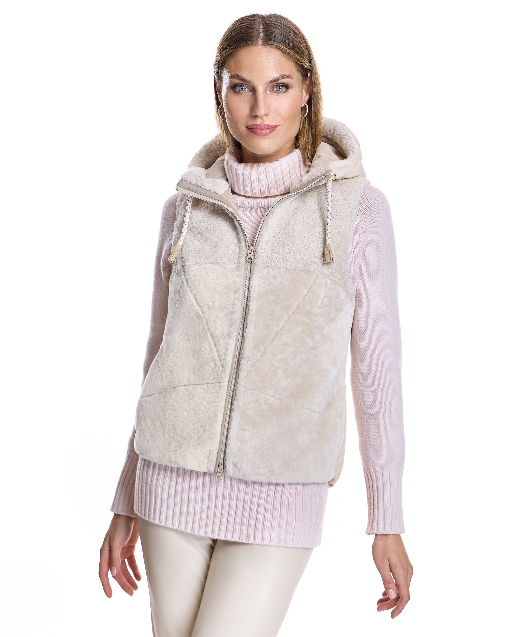 Lamb Hooded Vest